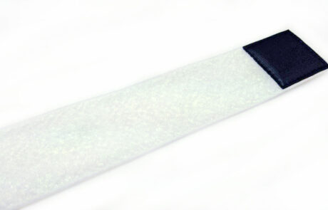 白色彈性魔鬼氈_鬆緊帶_white elastic hook and loop