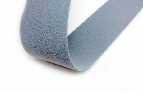 雙面毛面魔鬼氈_灰色_double-sided velcro fabric_gray