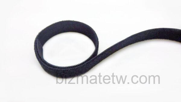 黑色雙面魔鬼氈_背對背魔鬼氈_black double-sided hook and loop