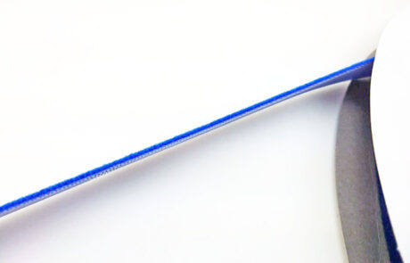 藍色雙面魔鬼氈_背對背魔鬼氈_blue double-sided hook and loop_thin