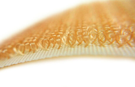 魔鬼氈不起毛 毛面 膚色 unnapped loop_hook and loop_skin colo