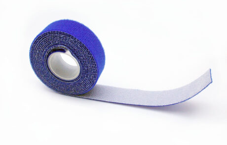 藍色雙面魔鬼氈(蘑菇頭)_背對背魔鬼氈_blue double-sided hook and loop(mushroom hook)