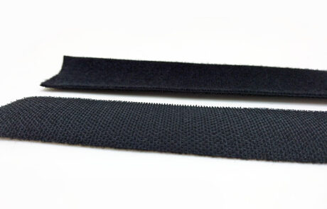 黑色雙面魔鬼氈(蘑菇頭)_背對背魔鬼氈_black double-sided hook and loop(mushroom hook)