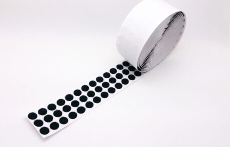 10,13,15,20,22,25,30,38mm背膠魔鬼氈圓形 圓粒_hook and loop dots coins_adhesive backing